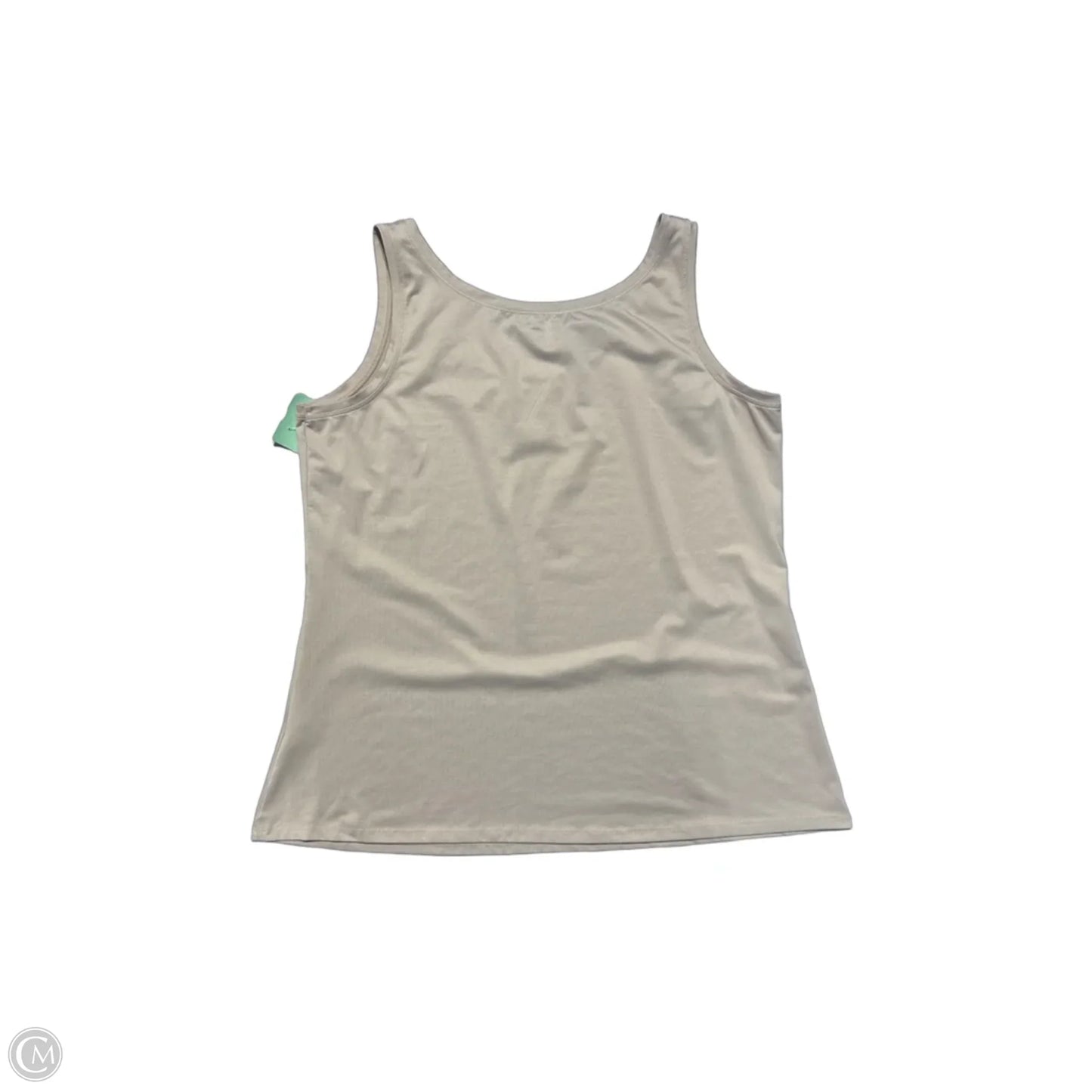 Tank Top By Roz And Ali In Beige, Size: Xl
