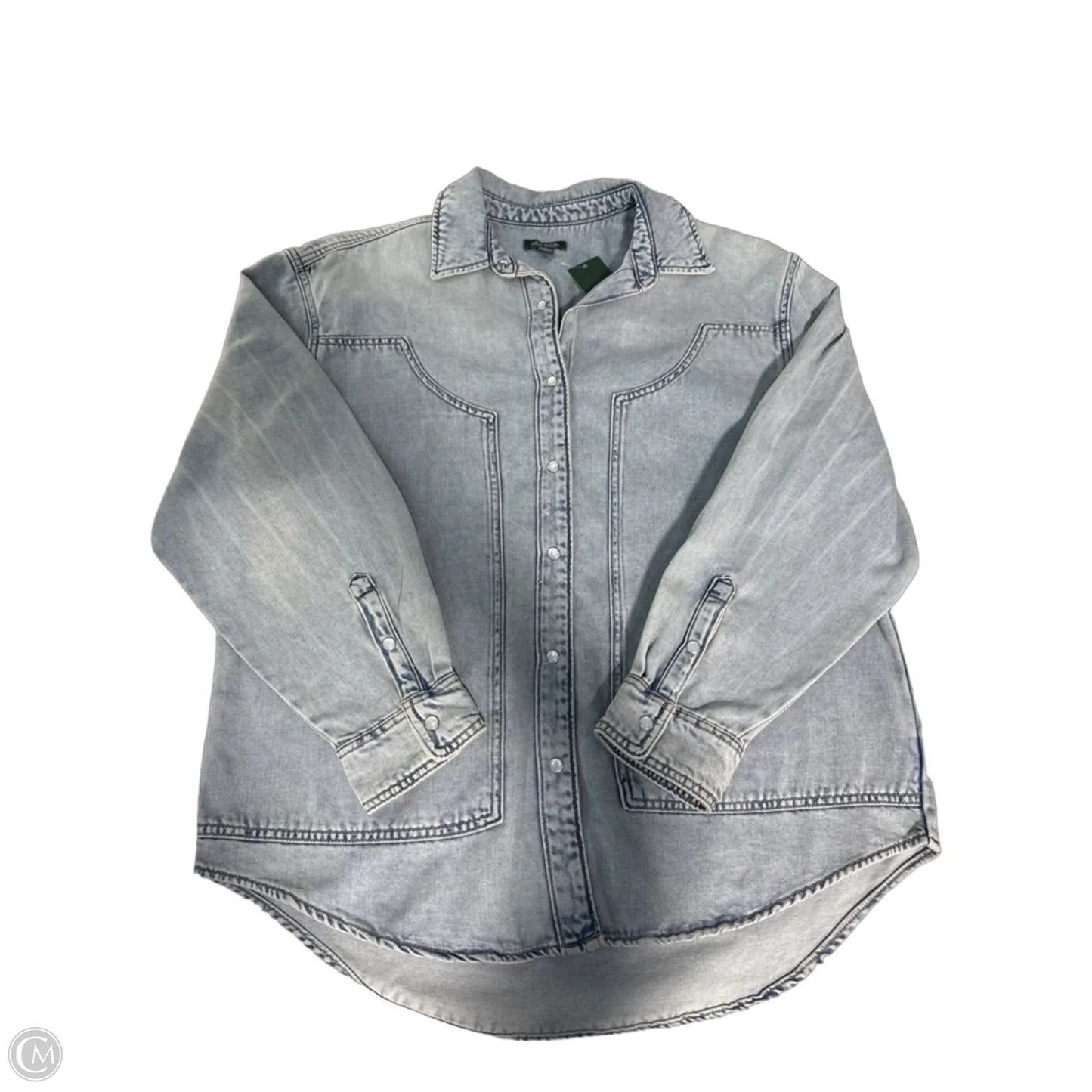 Jacket Denim By Wild Fable In Blue, Size: M