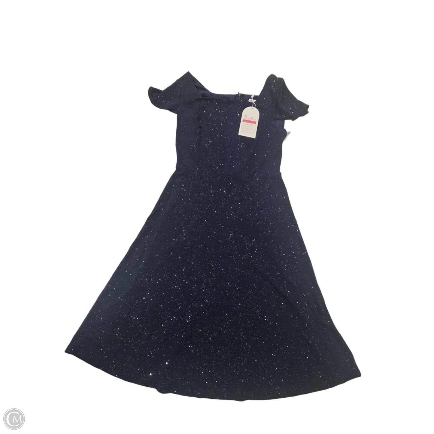 Dress Casual Midi By Cme In Blue, Size: L