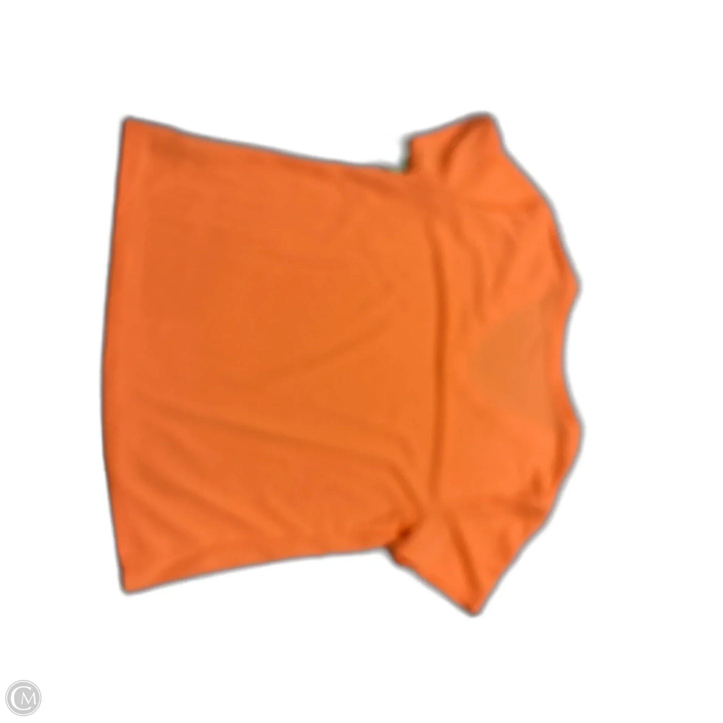 Athletic Top Short Sleeve By Athletic Works In Orange, Size: L