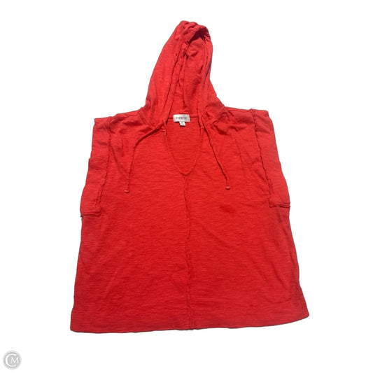 Top Sleeveless By Evereve In Orange, Size: M