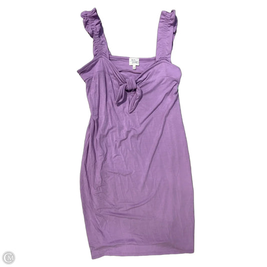 Dress Casual Short By Ava James In Purple, Size: S