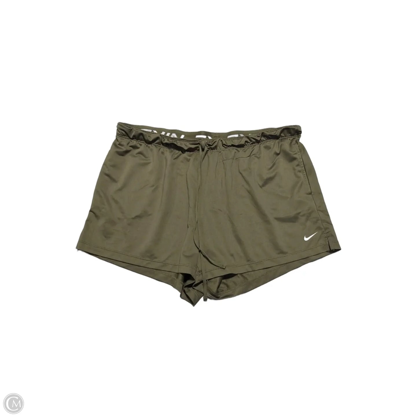 Athletic Shorts By Nike In Green, Size: Xl