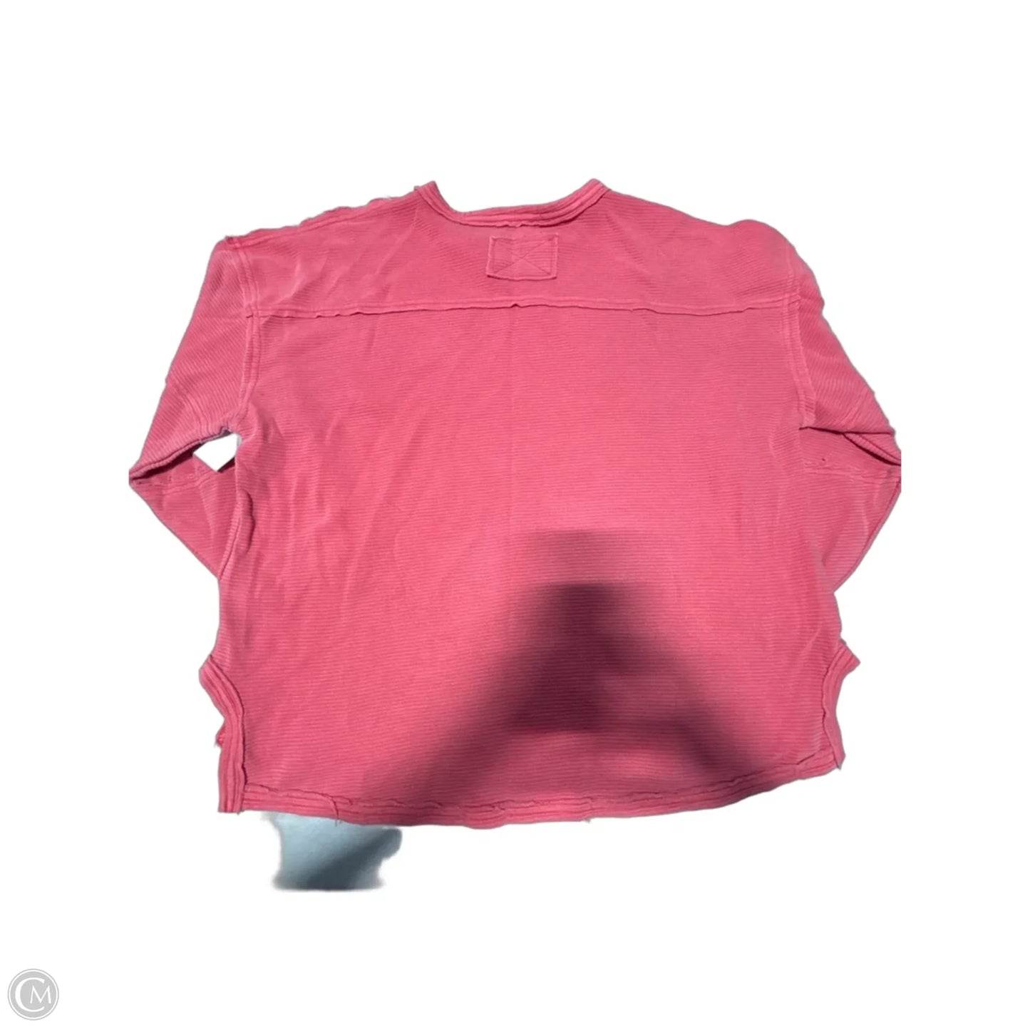 Top Long Sleeve By Joa In Red, Size: S