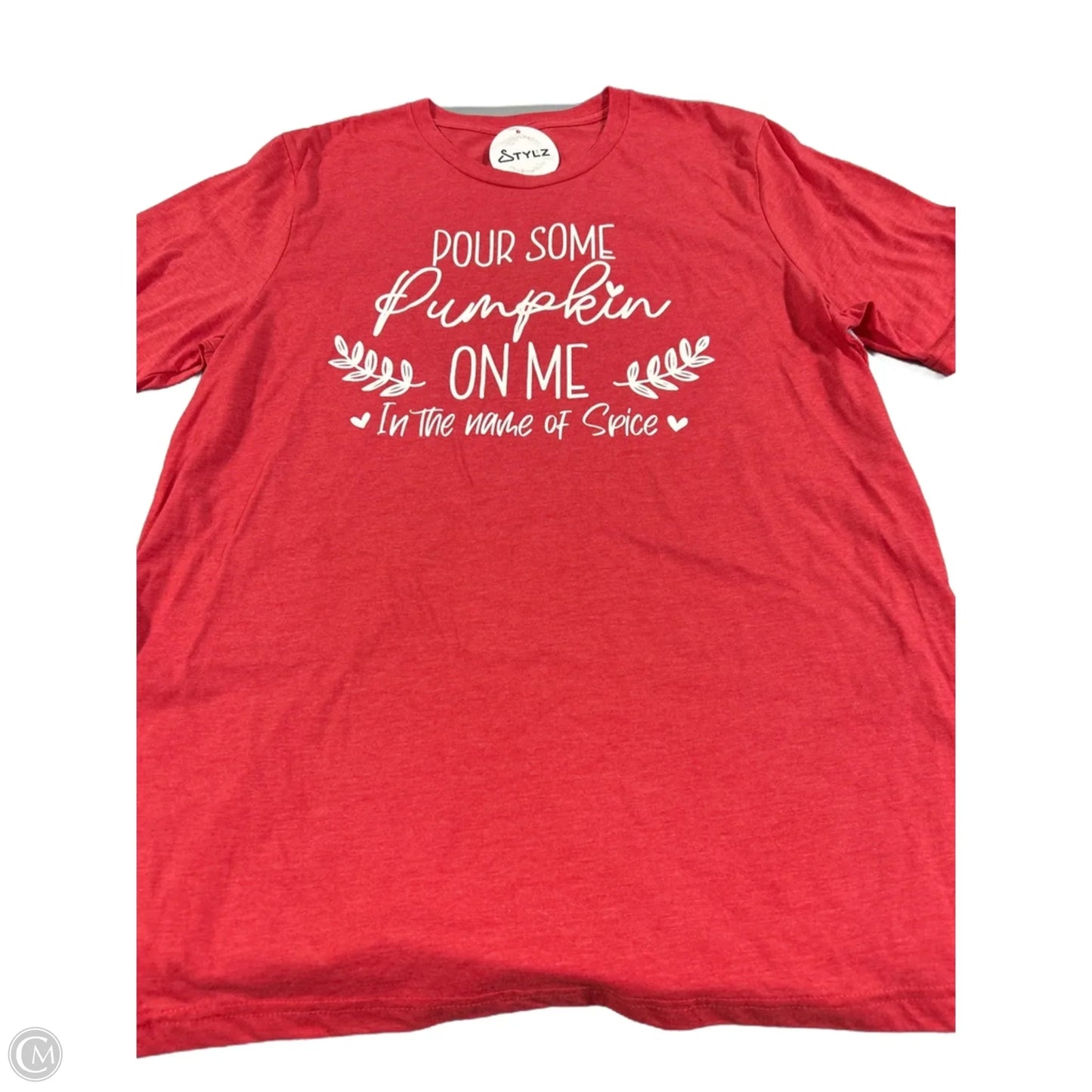 Top Short Sleeve Basic By Bella + Canvas In Red, Size: Xl