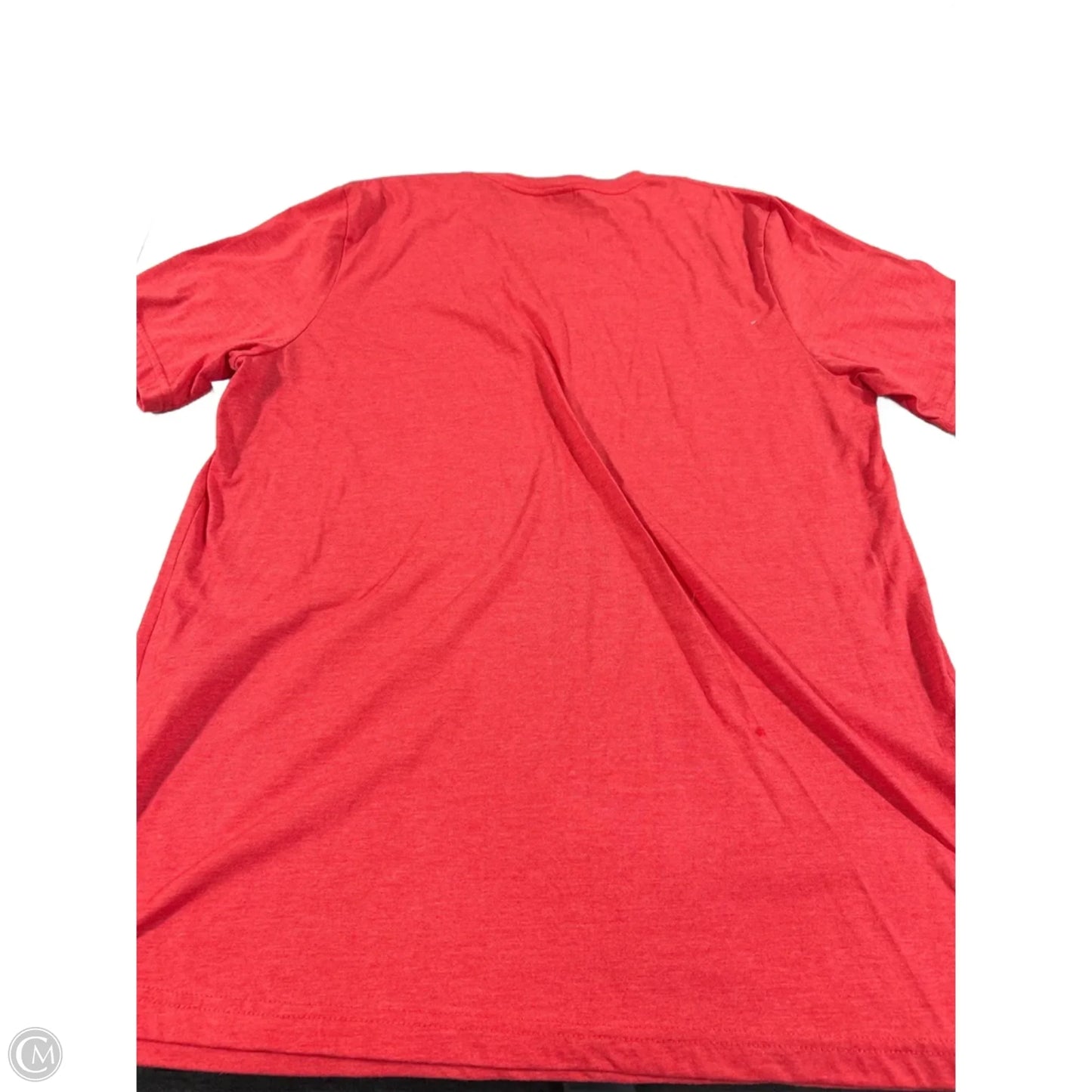 Top Short Sleeve Basic By Bella + Canvas In Red, Size: Xl