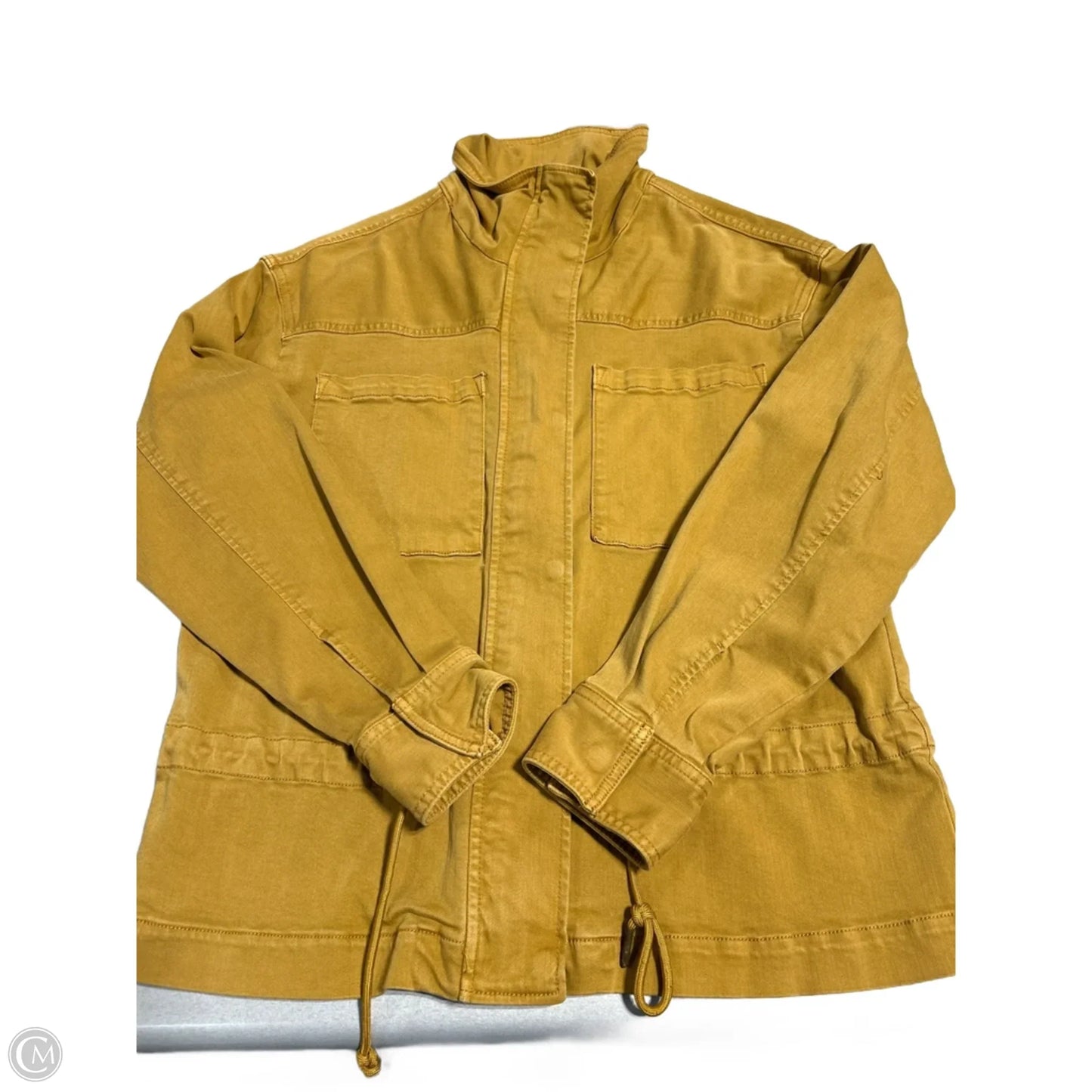 Jacket Denim By Liverpool In Tan, Size: Xs