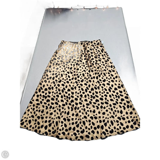 Skirt Midi By Cme In Animal Print, Size: S