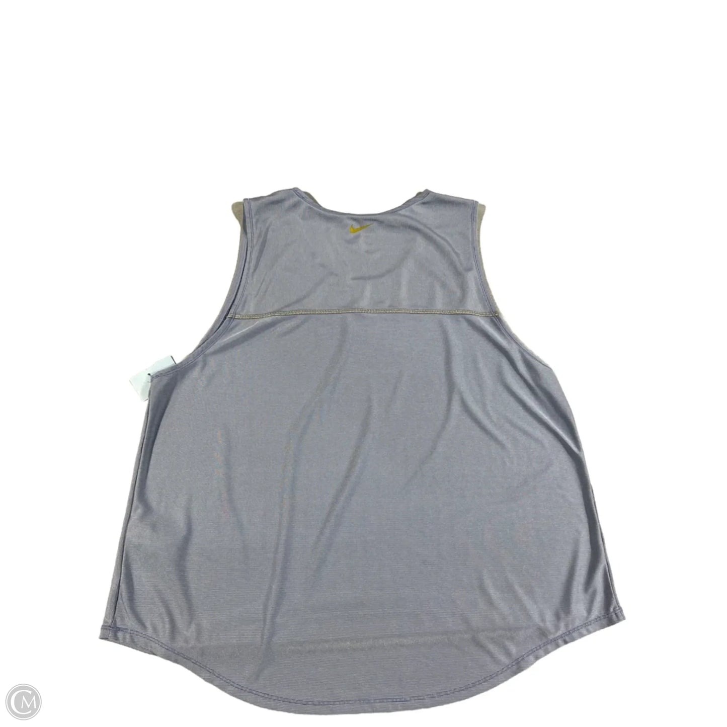 Athletic Tank Top By Nike In Blue, Size: Xl