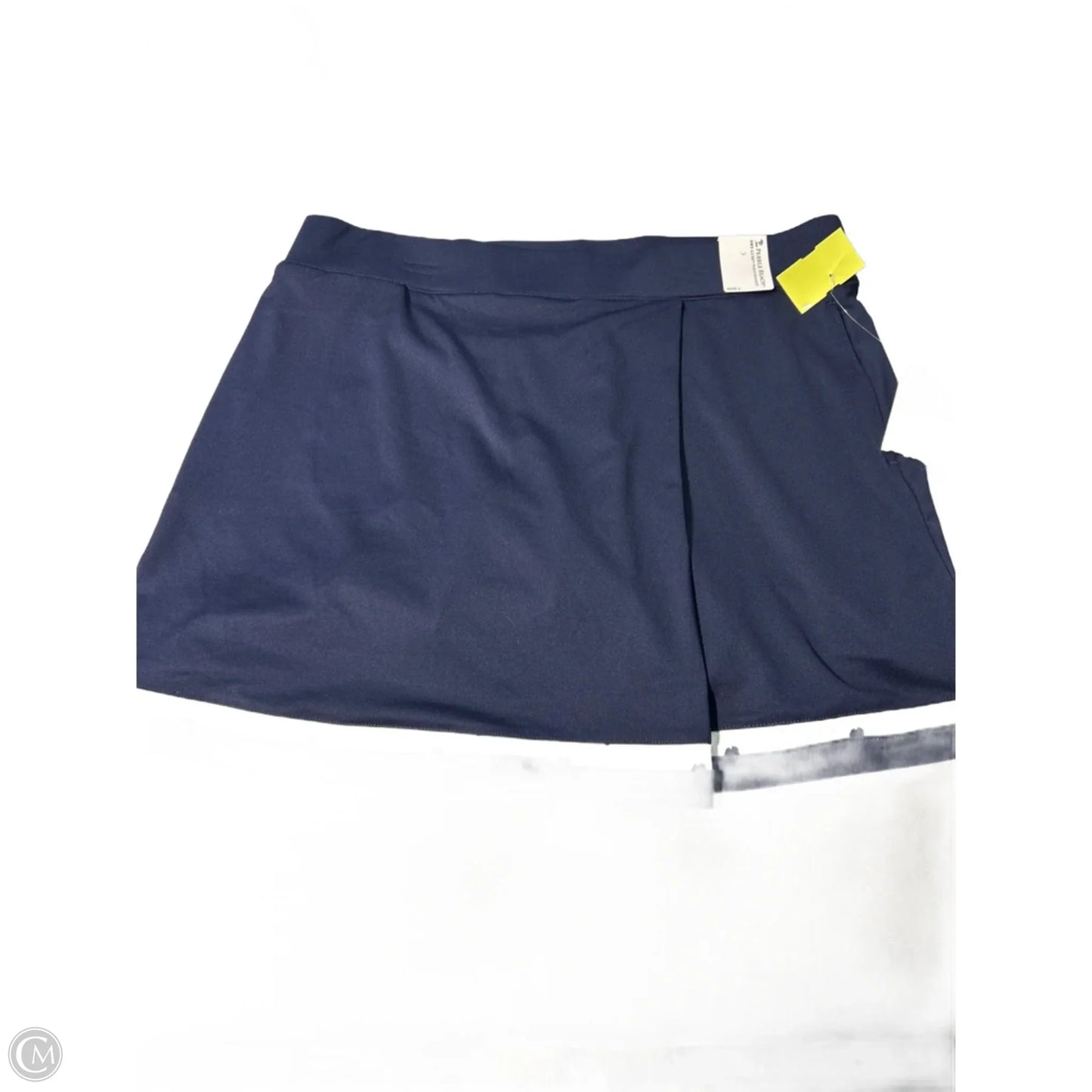 Athletic Skort By Pebble Beach In Navy, Size: L