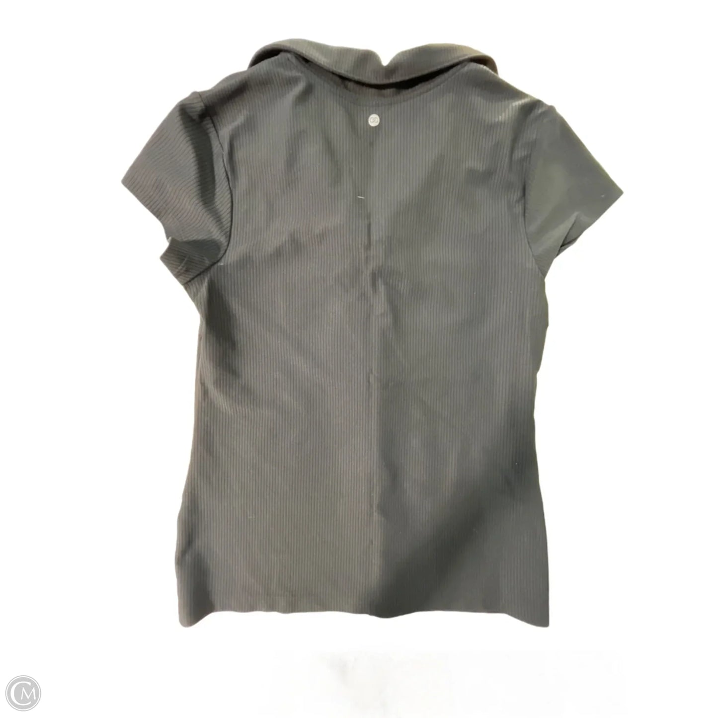 Athletic Top Short Sleeve By Calia In Black, Size: M