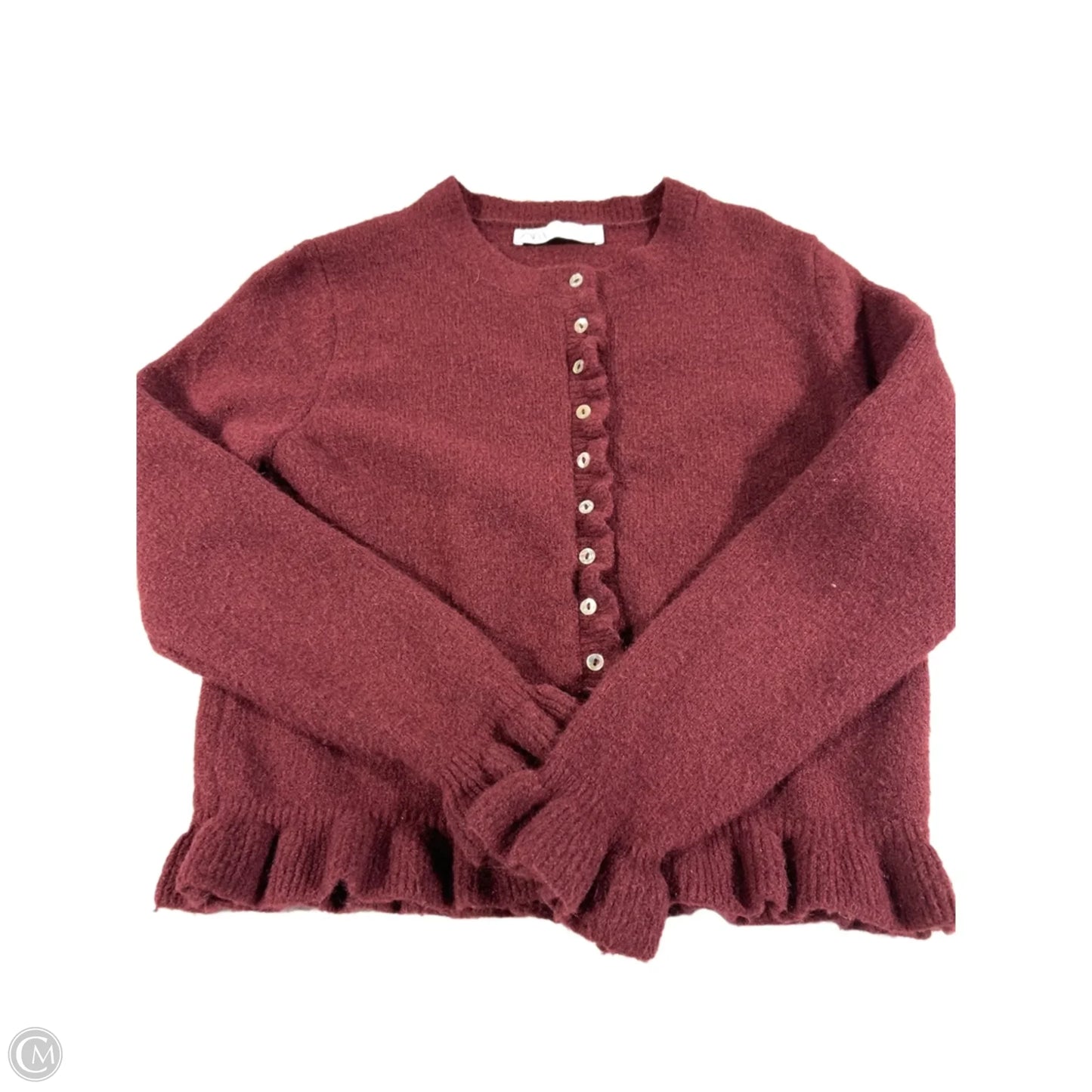 Sweater By Zara In Red, Size: S