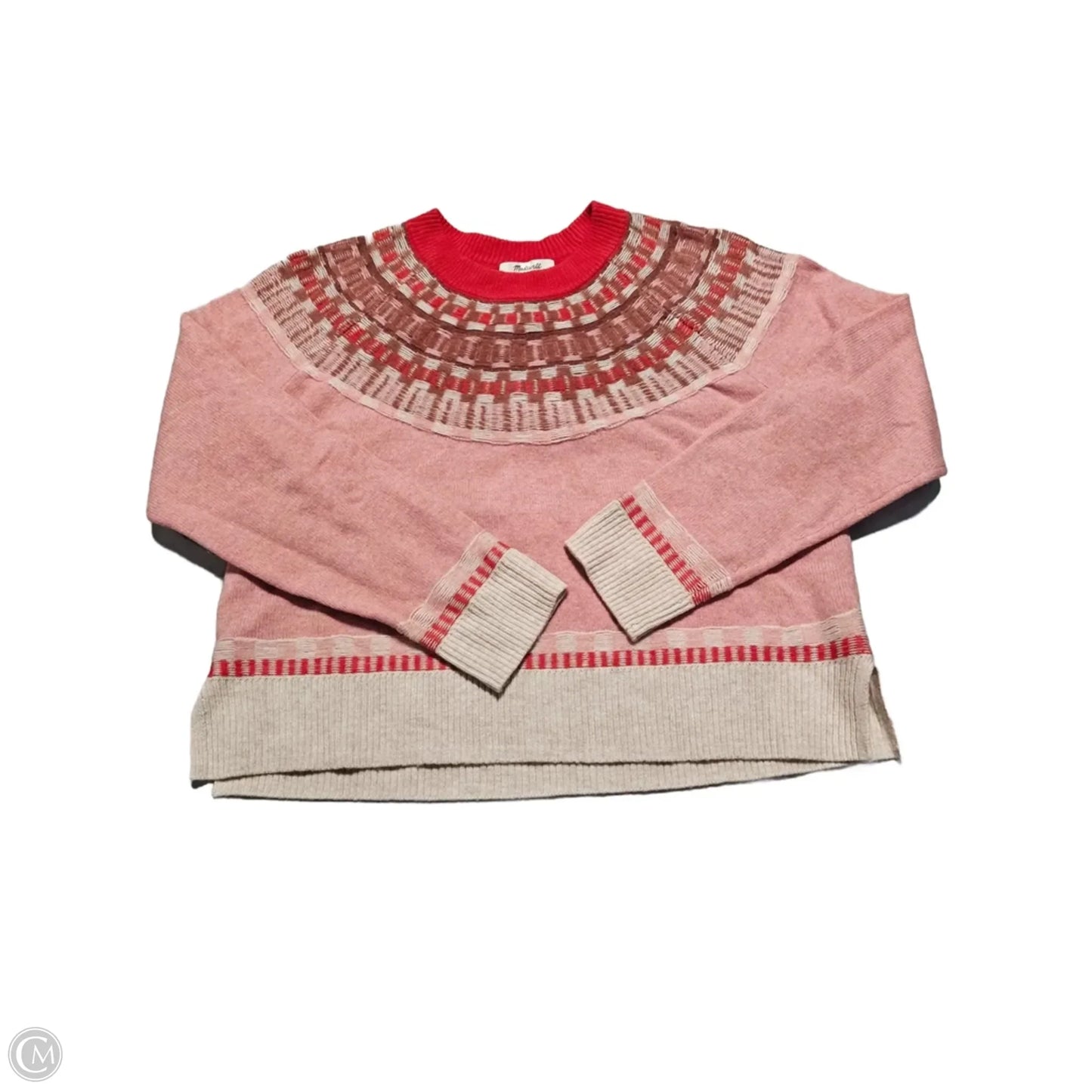 Sweater By Madewell In Pink, Size: M