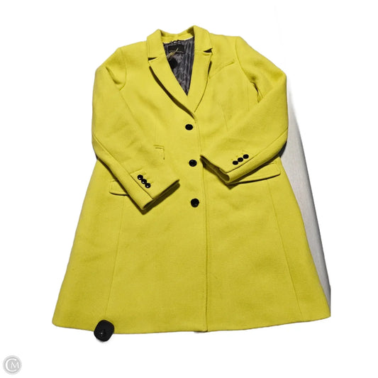 Coat Peacoat By Banana Republic In Green, Size: M