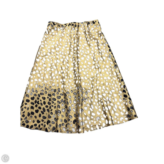 Skirt Midi By Cme In Animal Print, Size: M