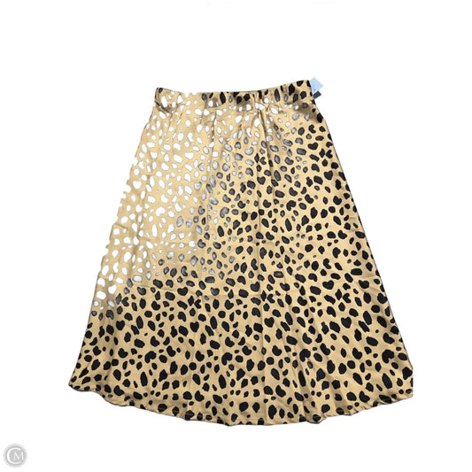 Skirt Midi By Cme In Animal Print, Size: L