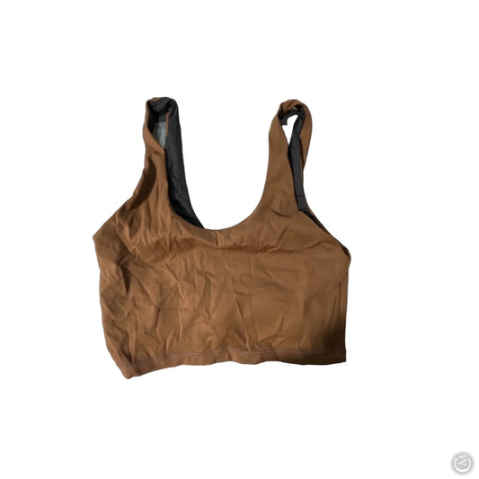 Athletic Bra By Varley In Brown, Size: S
