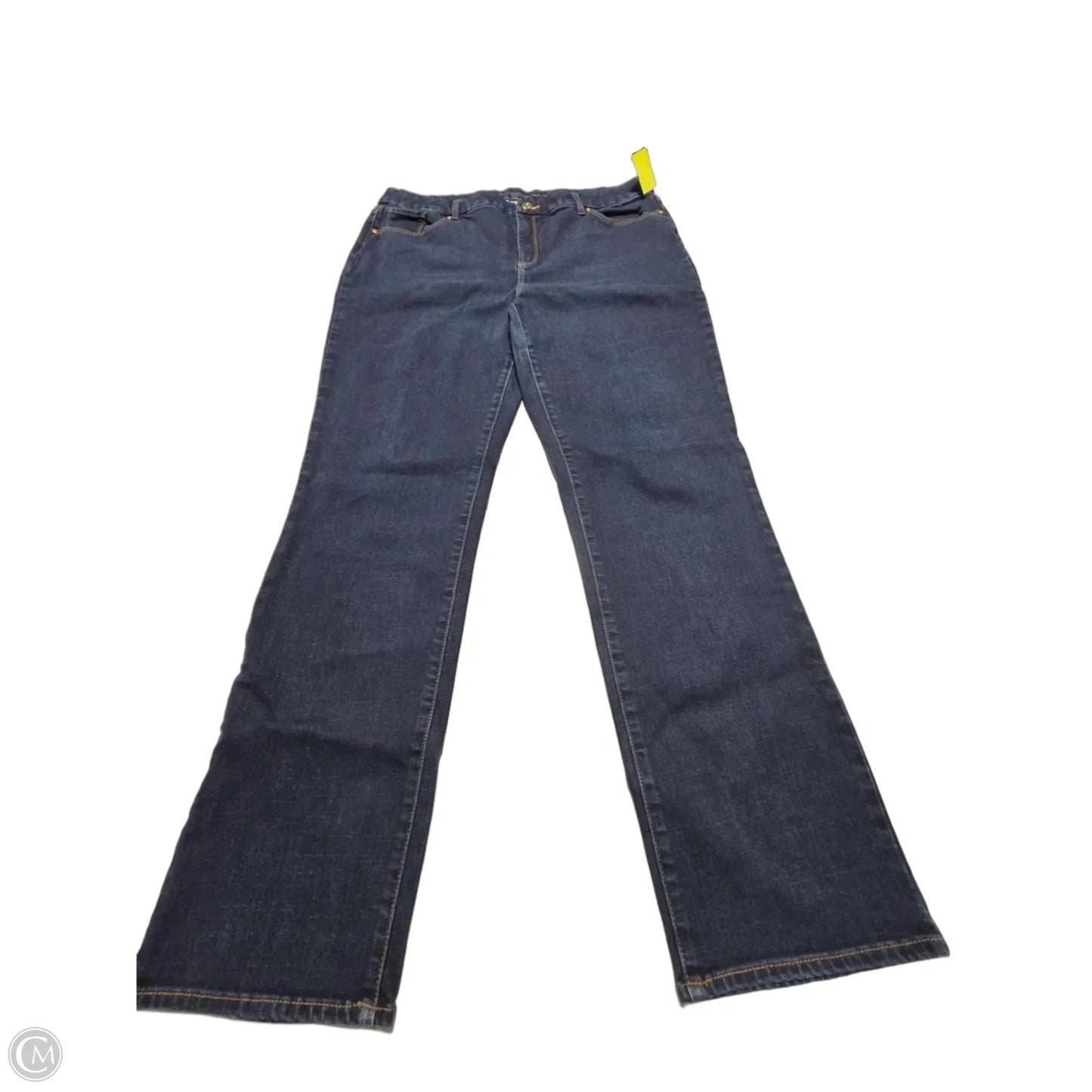 Jeans Straight By Chicos In Blue, Size: 16