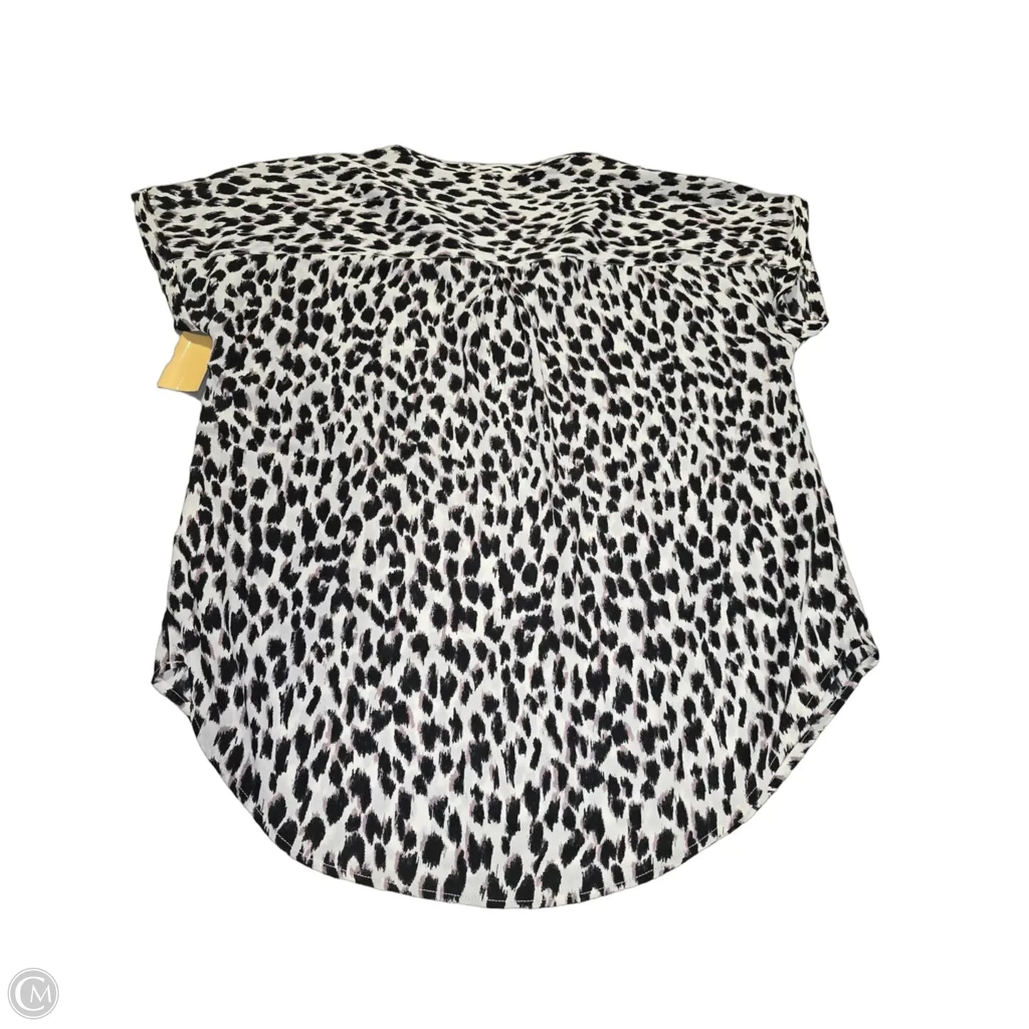 Blouse Short Sleeve By Maurices In Animal Print, Size: Xs