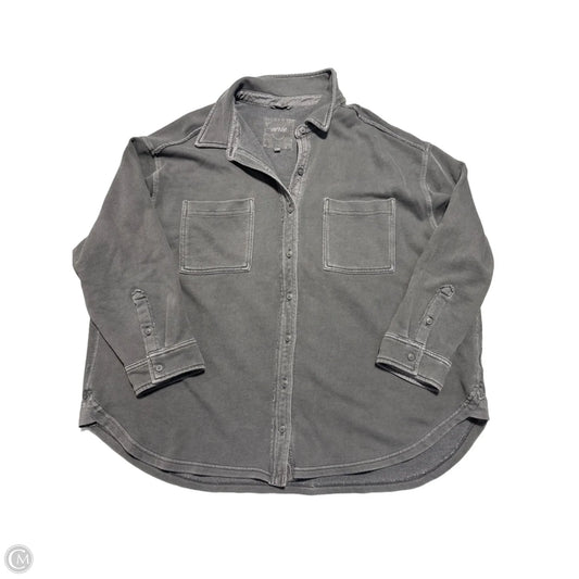 Jacket Utility By Aerie In Grey, Size: L