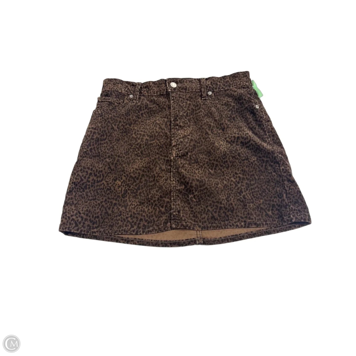 Skirt Mini & Short By Gap In Animal Print, Size: 6