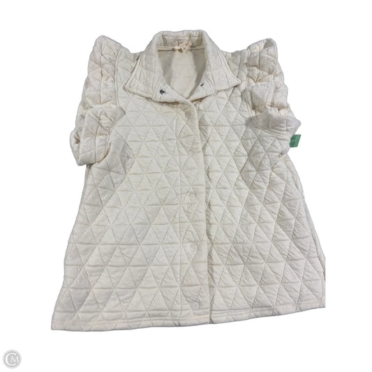 Vest Puffer & Quilted By Cmc In Cream, Size: L