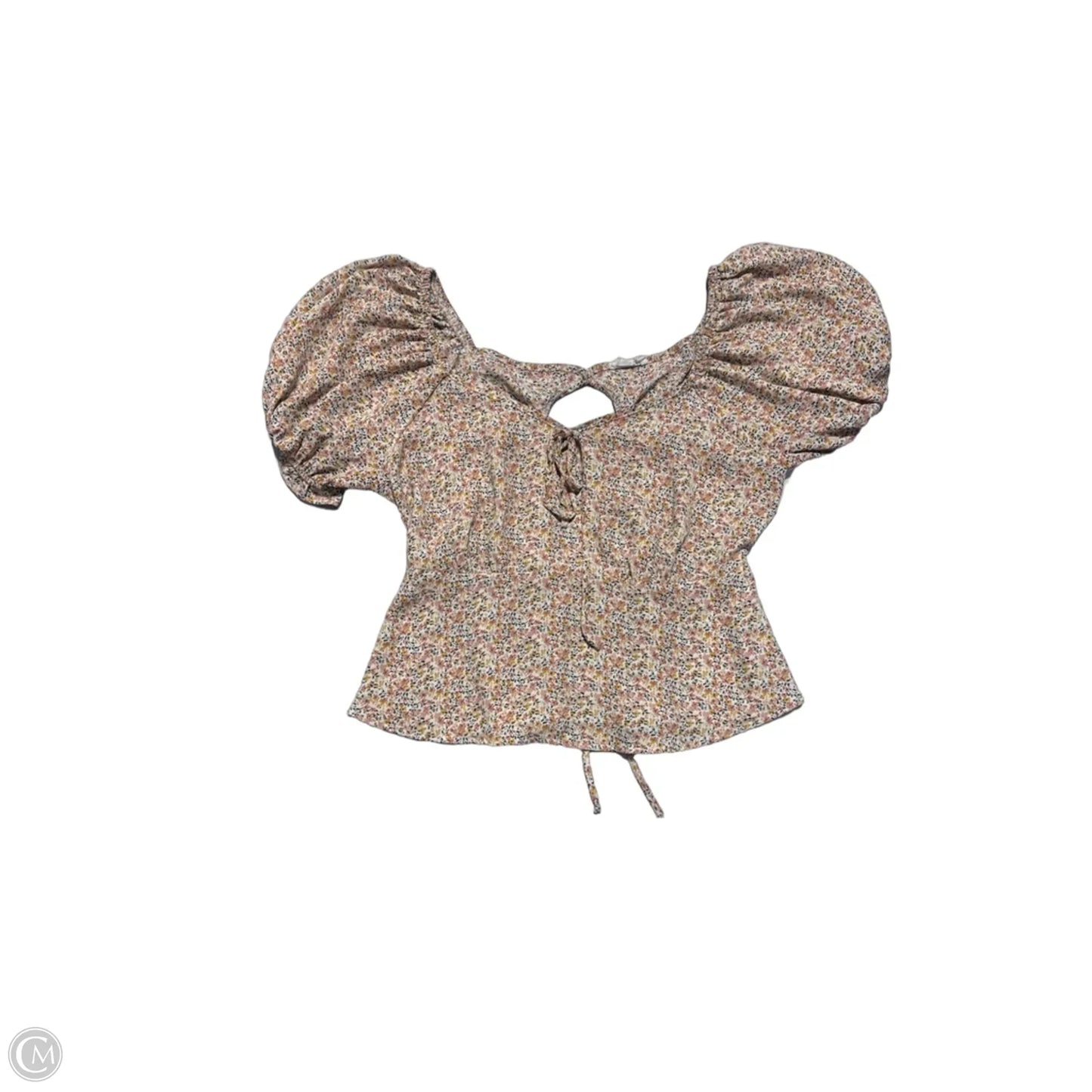 Top Short Sleeve By Sienna Sky In Floral Print, Size: M
