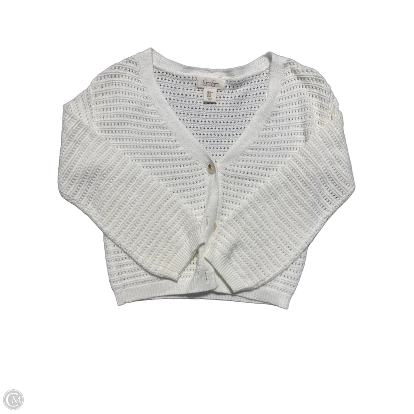 Cardigan By Jessica Simpson In Cream, Size: Xs