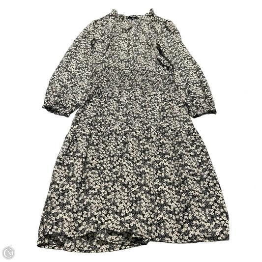 Dress Casual Short By Grade & Gather In Black & Cream, Size: L