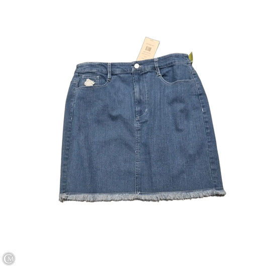 Skirt Mini & Short By Tyler Boe In Blue, Size: 8