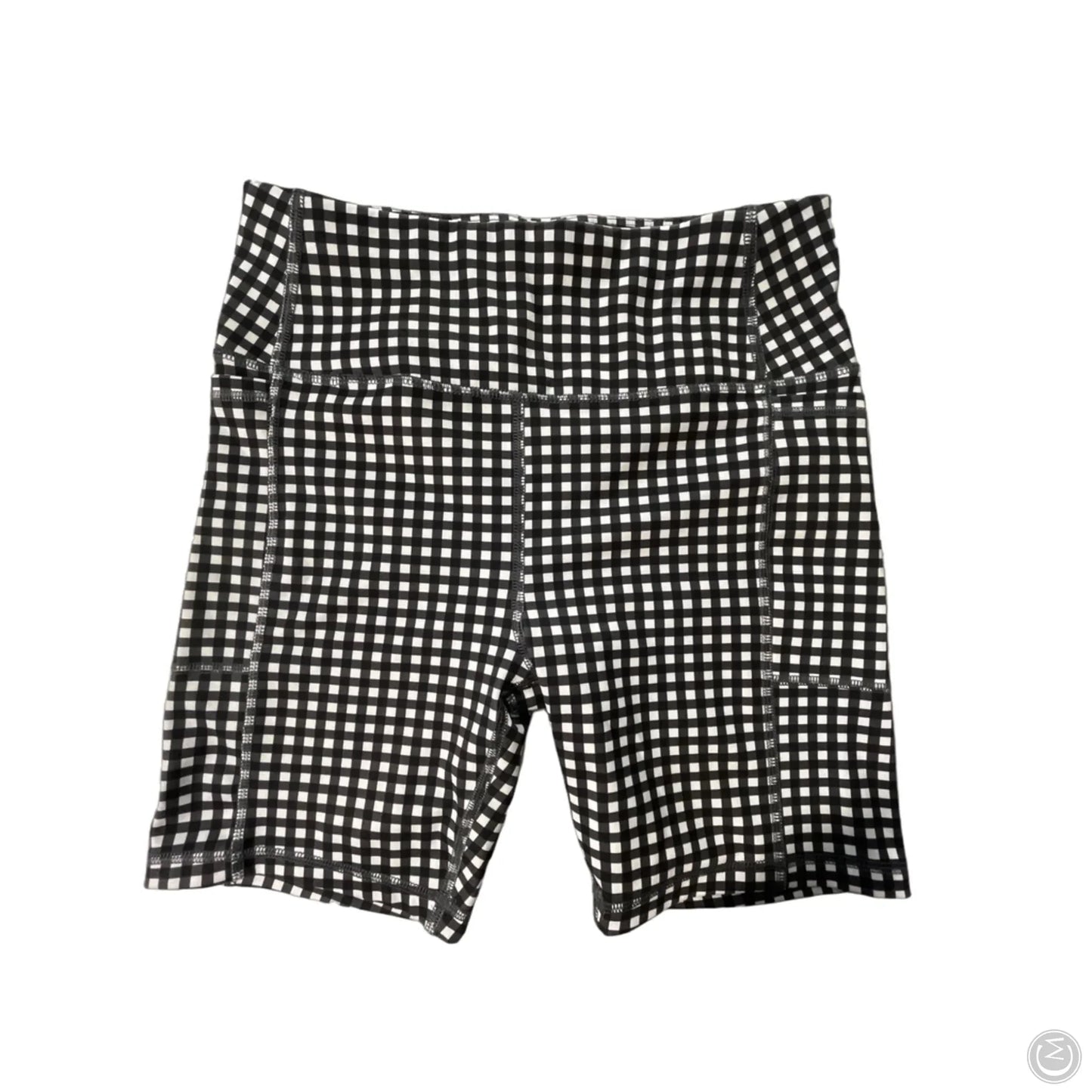 Athletic Shorts By Athletic Works In Black & White, Size: M