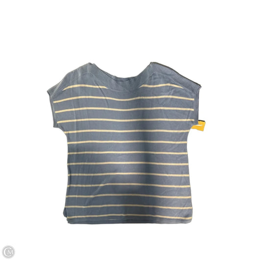 Top Short Sleeve By Staccato In Blue, Size: M