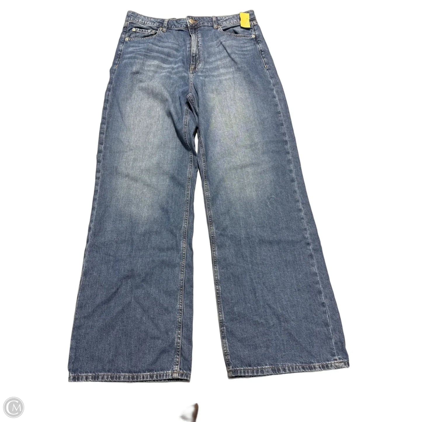 Jeans Wide Leg By Aeropostale In Blue Denim, Size: 14