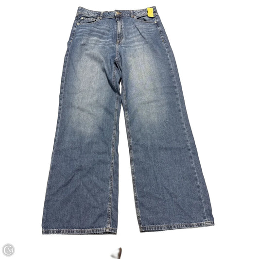 Jeans Wide Leg By Aeropostale In Blue Denim, Size: 14