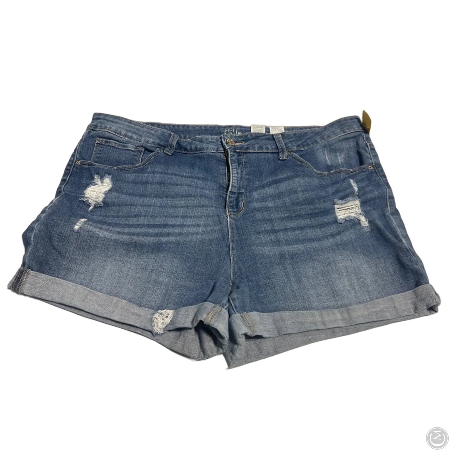 Shorts By Time And Tru In Blue Denim, Size: 20