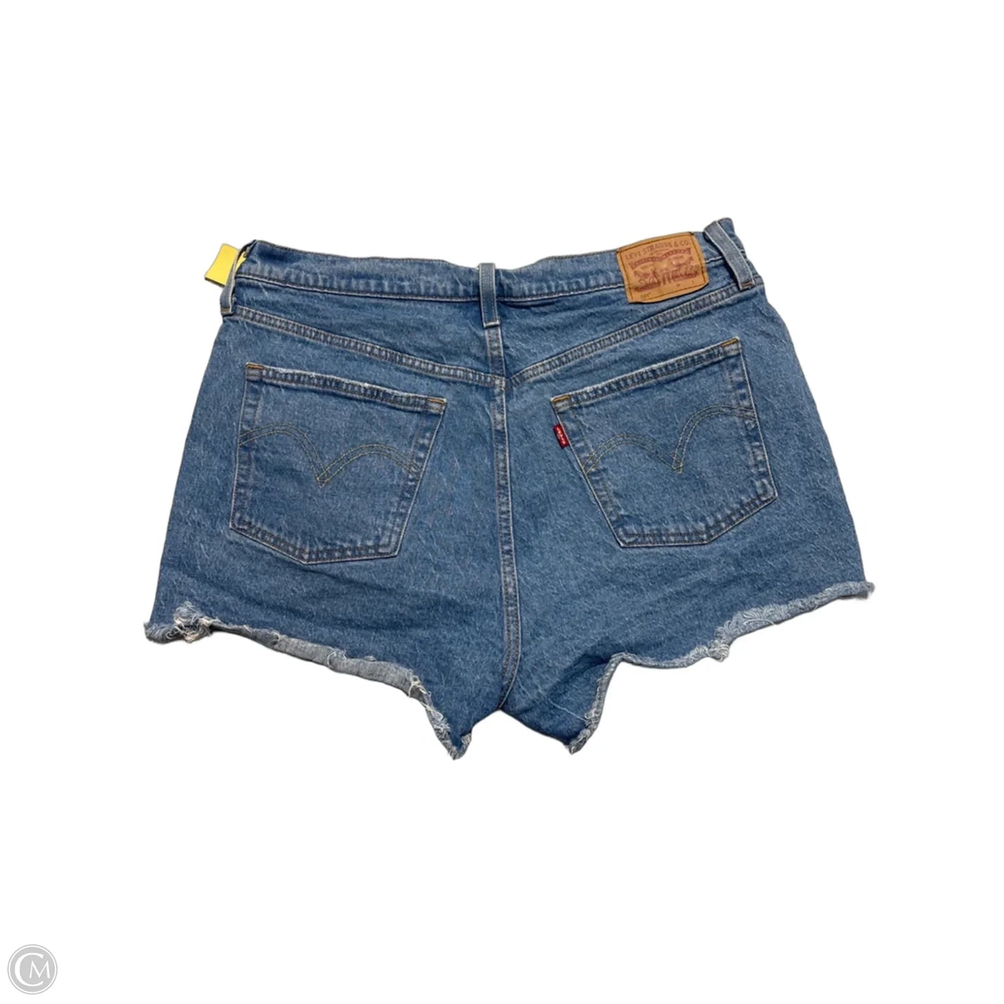 Shorts By Levis In Blue Denim, Size: 16