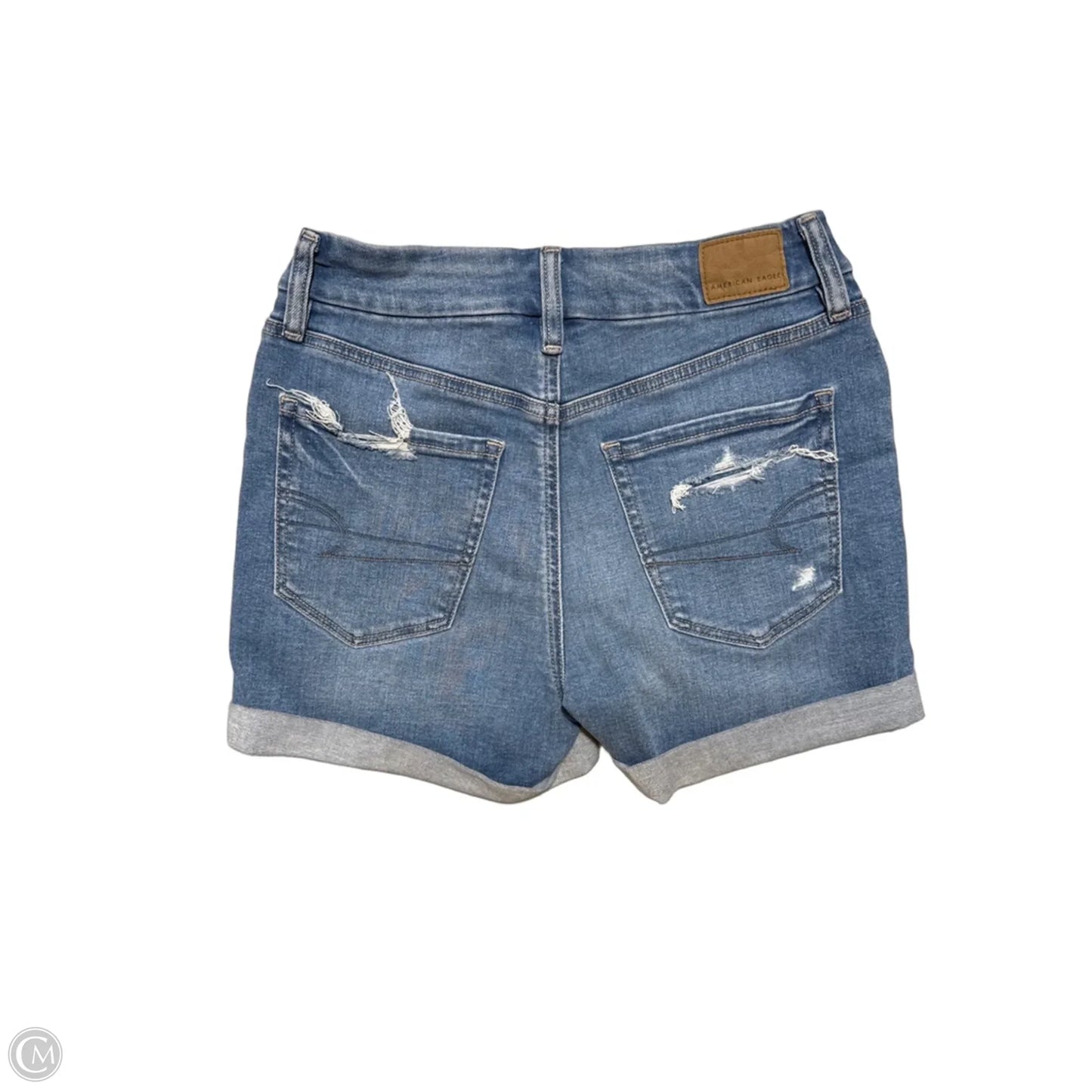 Shorts By American Eagle In Blue Denim, Size: 2