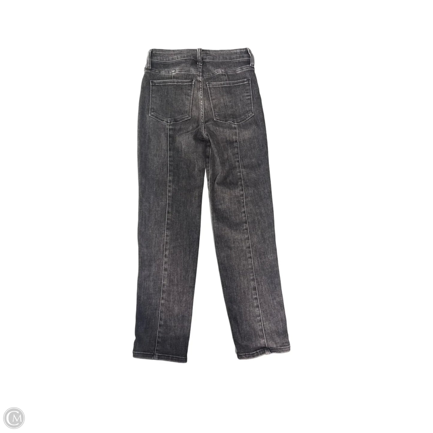Jeans Straight By Kut In Black Denim, Size: 0