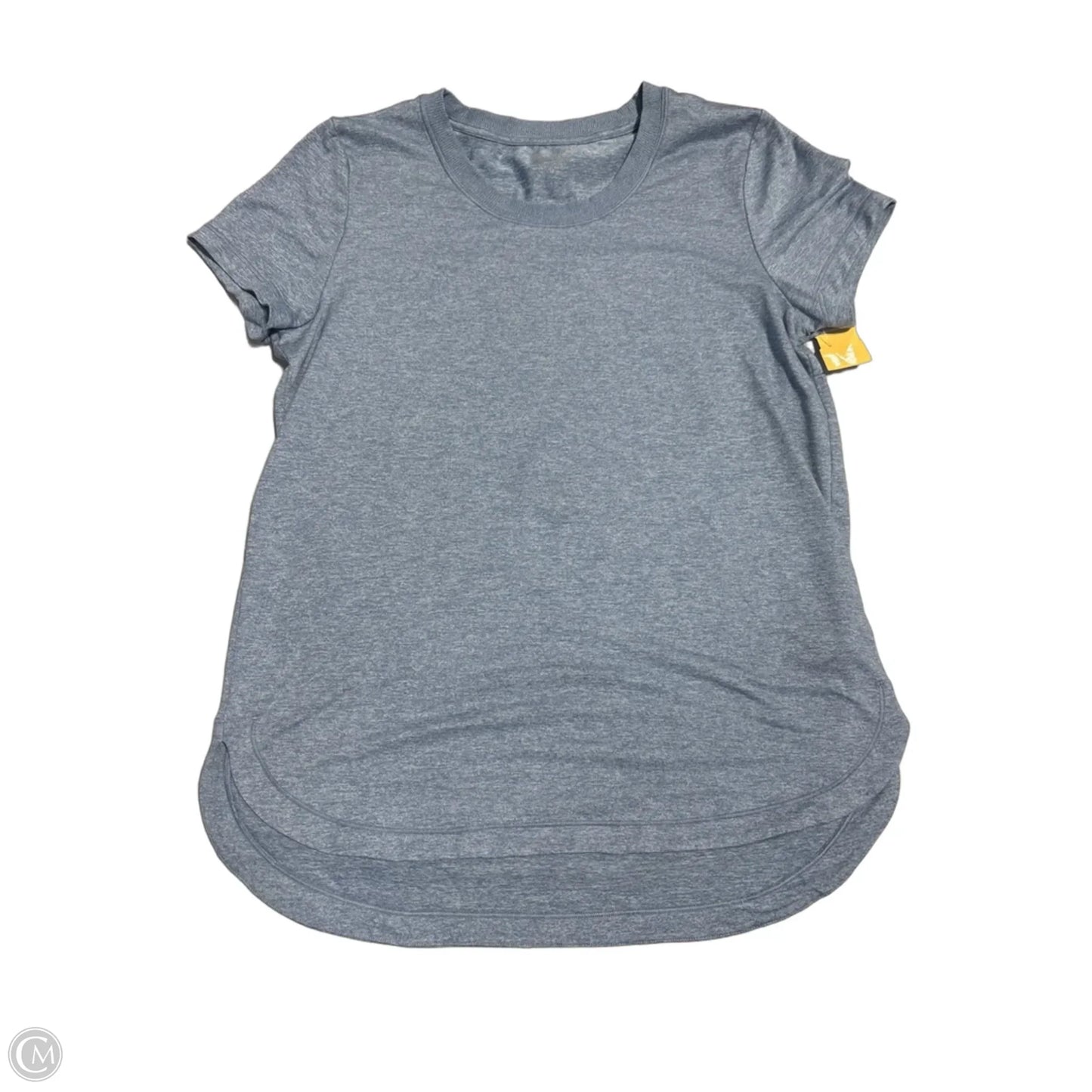 Athletic Top Short Sleeve By Athleta In Blue, Size: M