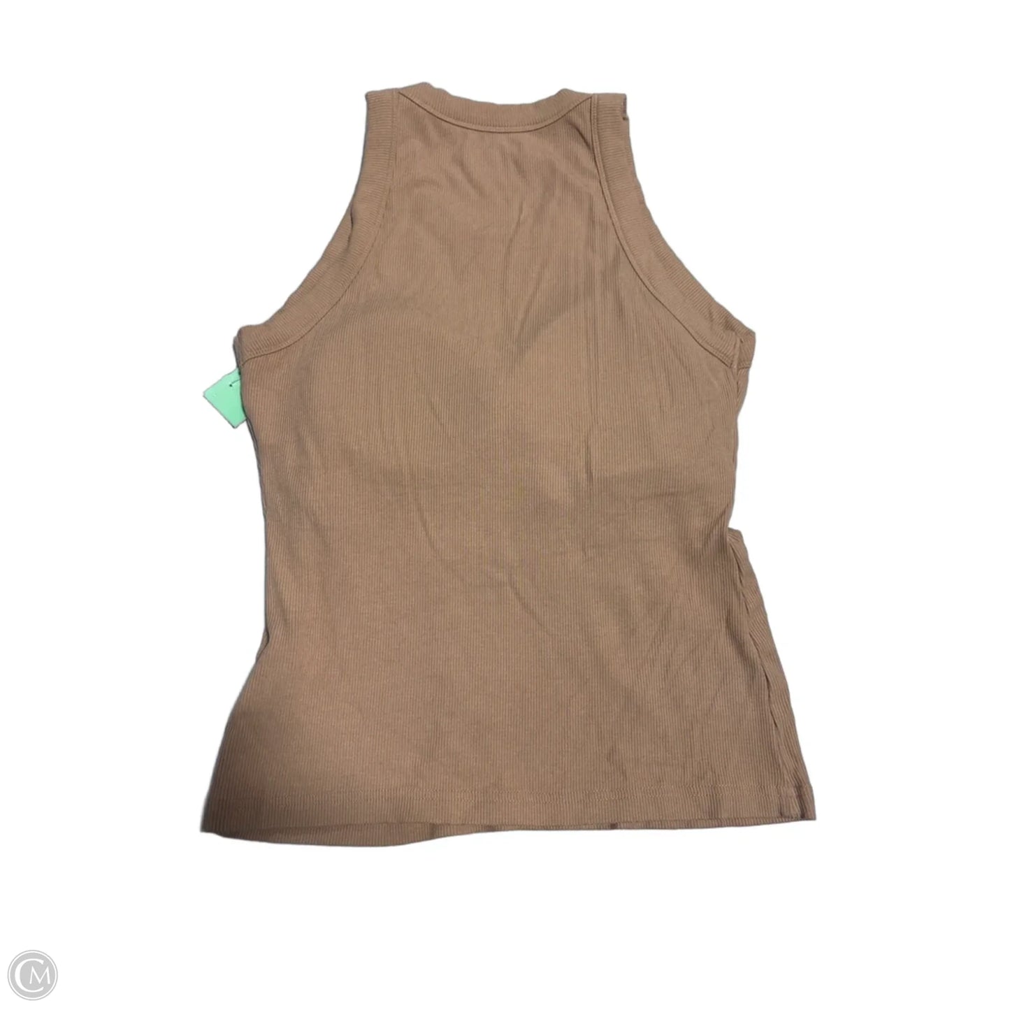 Tank Top By Chicme In Tan, Size: L