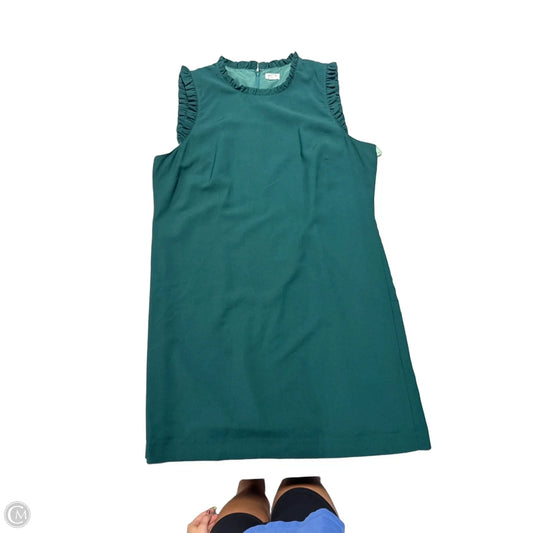 Dress Casual Midi By J. Crew In Green, Size: 1x