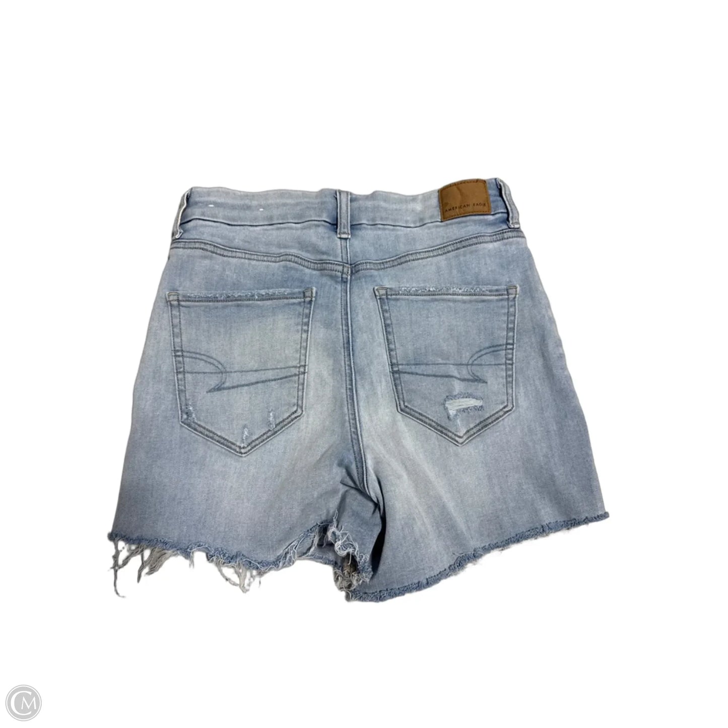 Shorts By American Eagle In Blue Denim, Size: 4