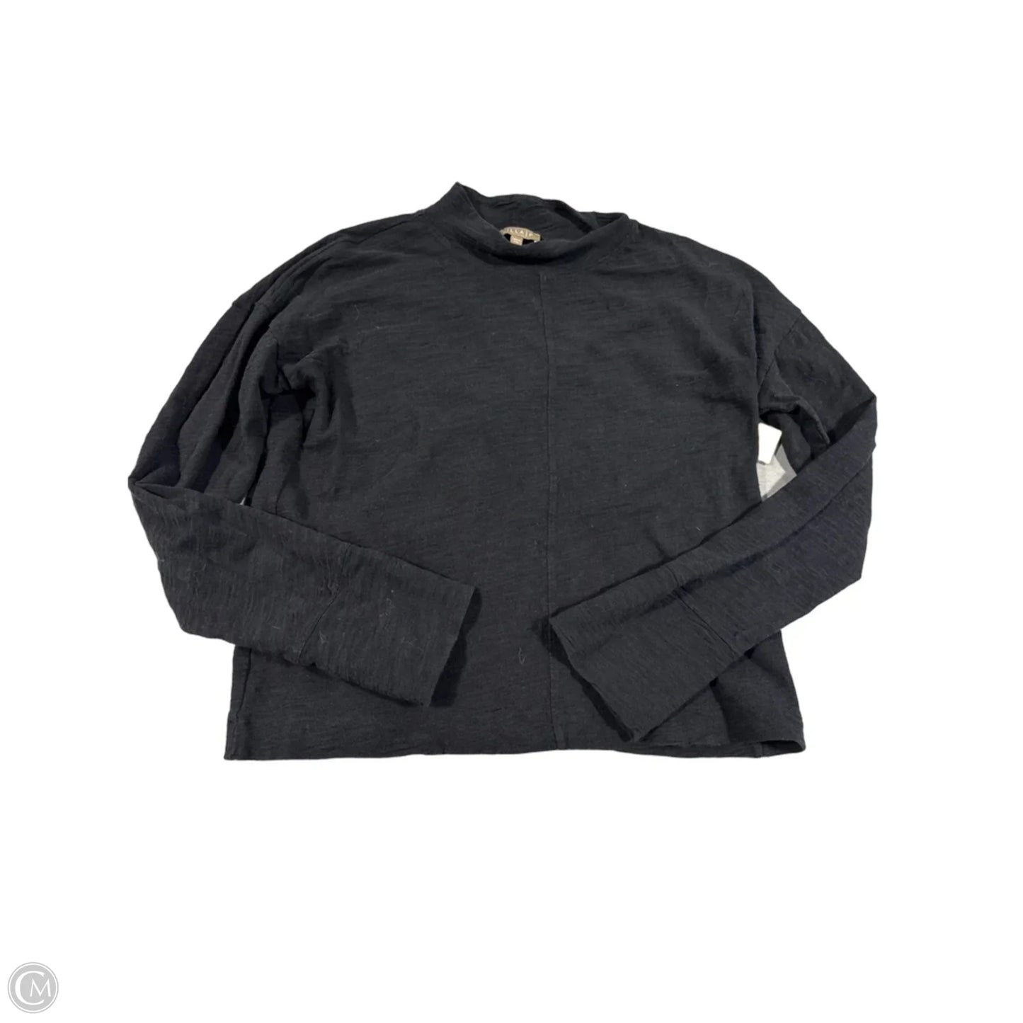 Top Long Sleeve By Lilla P In Black, Size: S