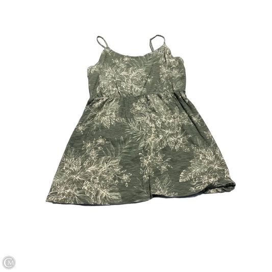 Dress Casual Short By Old Navy In Green & Tan, Size: Xl