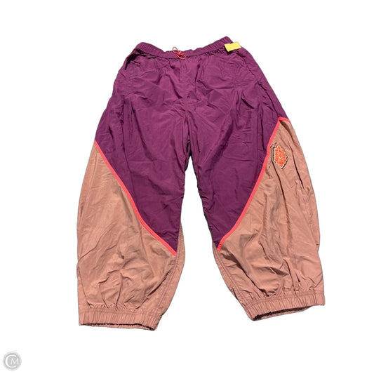 Athletic Pants By Free People In Pink & Purple, Size: L