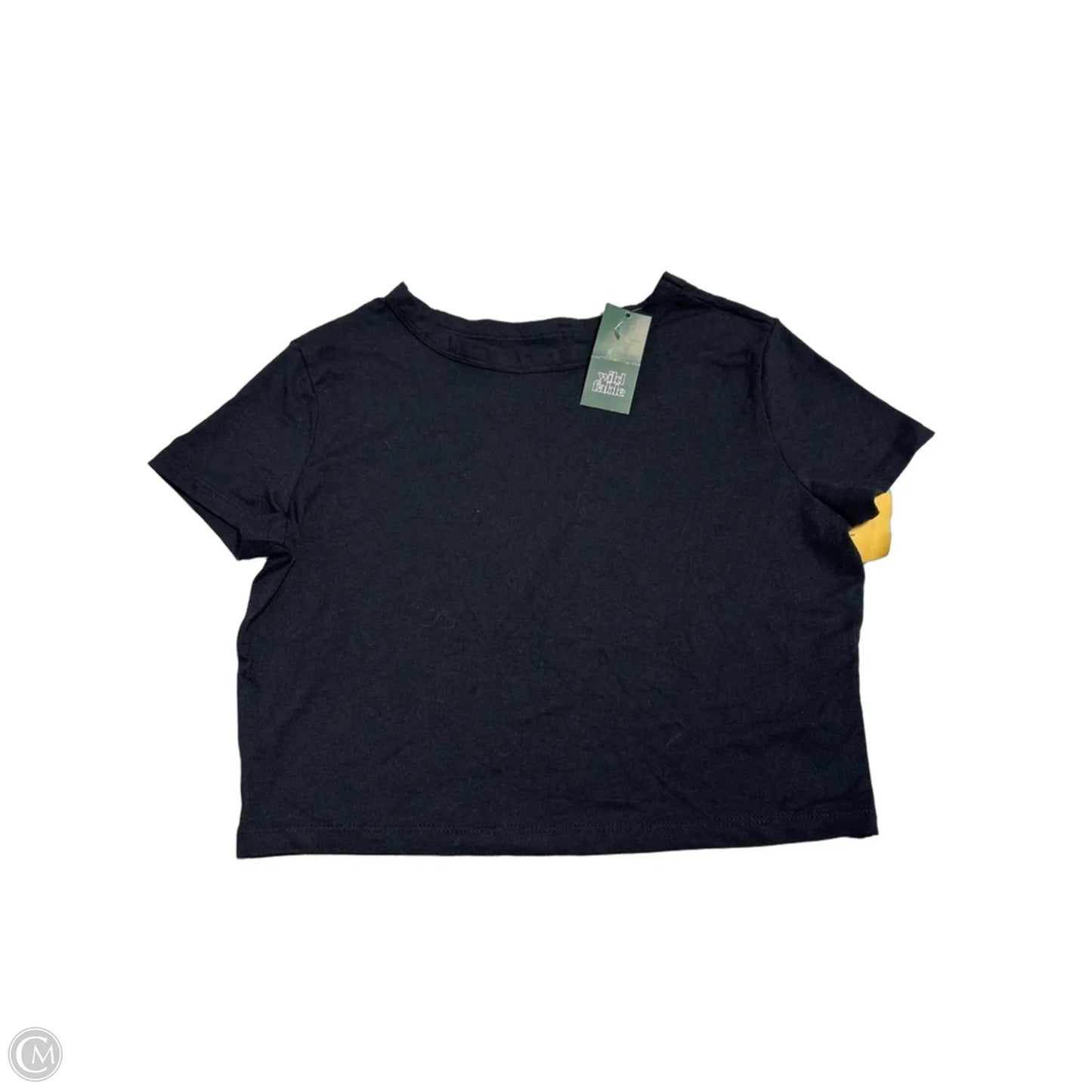 Top Short Sleeve By Wild Fable In Black, Size: L