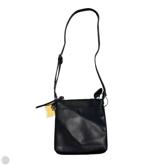 Handbag Leather By Anne Klein, Size: Medium