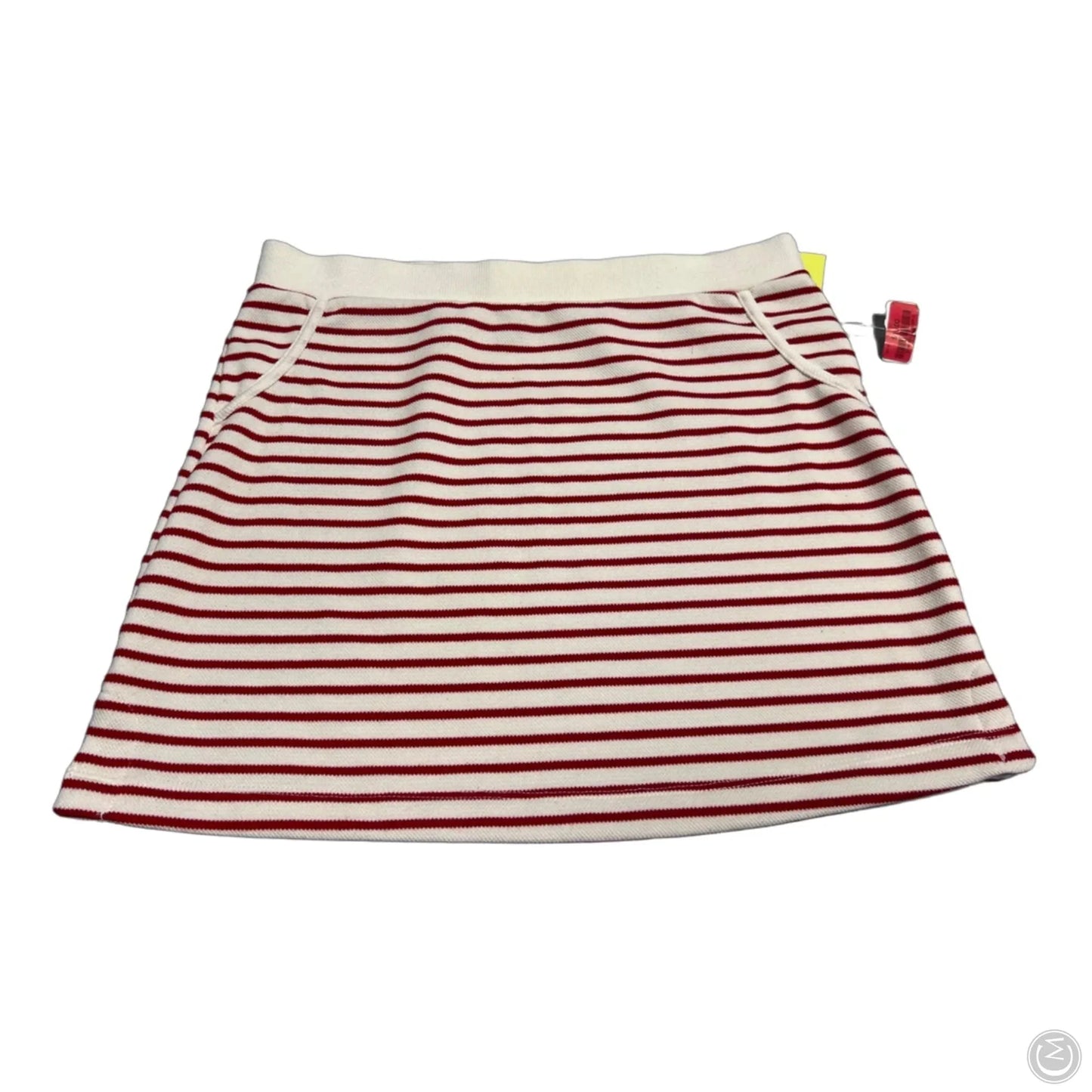 Skirt Mini & Short By Kirious In Striped Pattern, Size: L