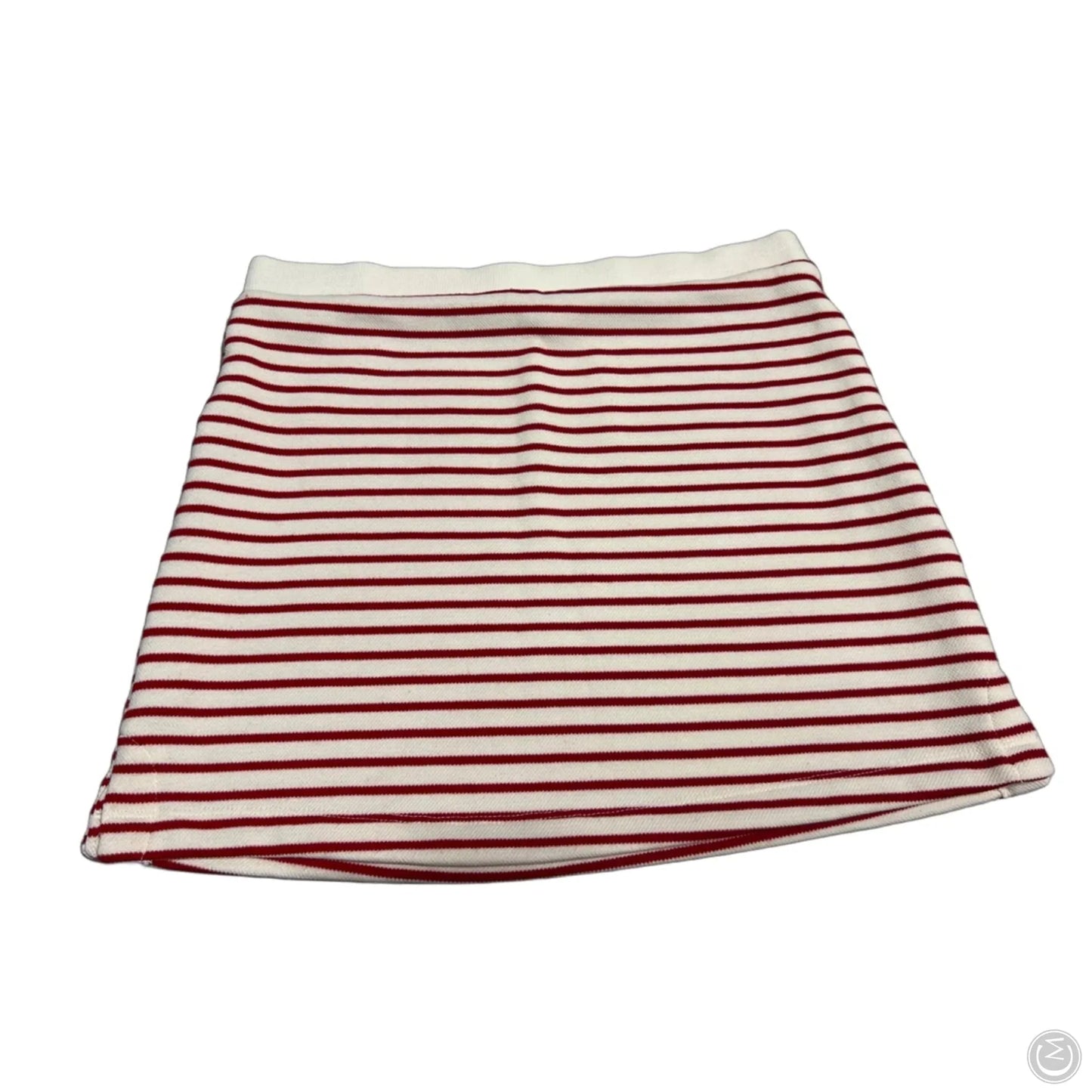 Skirt Mini & Short By Kirious In Striped Pattern, Size: L