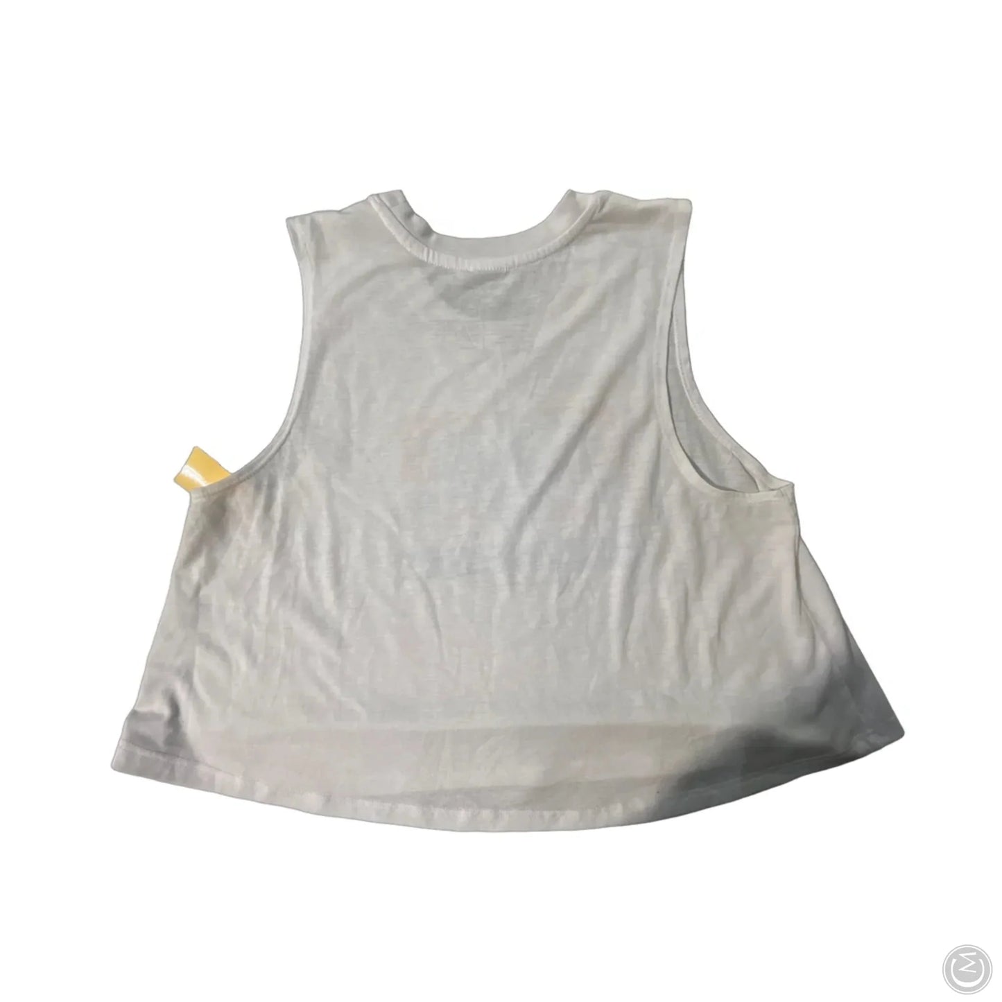 Top Sleeveless By Cmc In White, Size: L